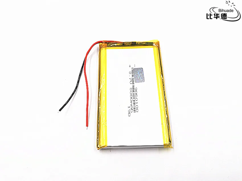 Dobra jakość 3,7 V, 8000 mAH 9060100 Polimerowy akumulator litowo-jonowy / litowo-jonowy do tabletu BANK, GPS, mp3, mp4