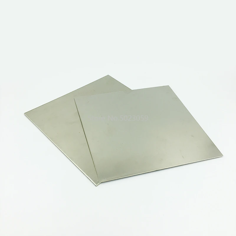 0.8mm to 3mm White Nickel Copper sheet DIY Handmade Material Cupronickel Plate Material for Industry Mould or Metal Art