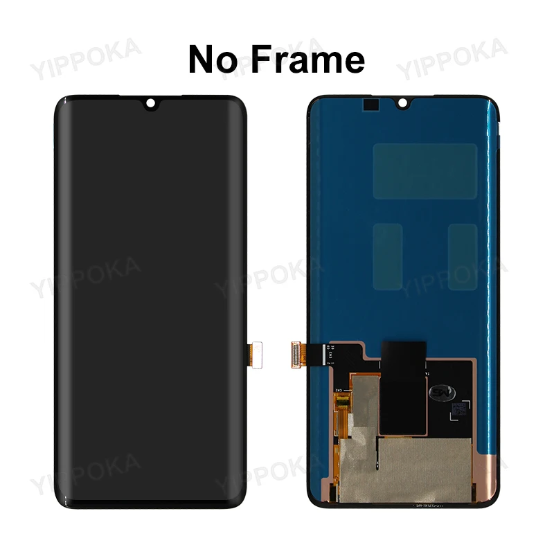 AMOLED For Xiaomi Mi Note 10 Pro LCD Display Touch Screen Assembly For Xiaomi Mi Note 10 Mi CC9 Pro Screen Replacement Parts