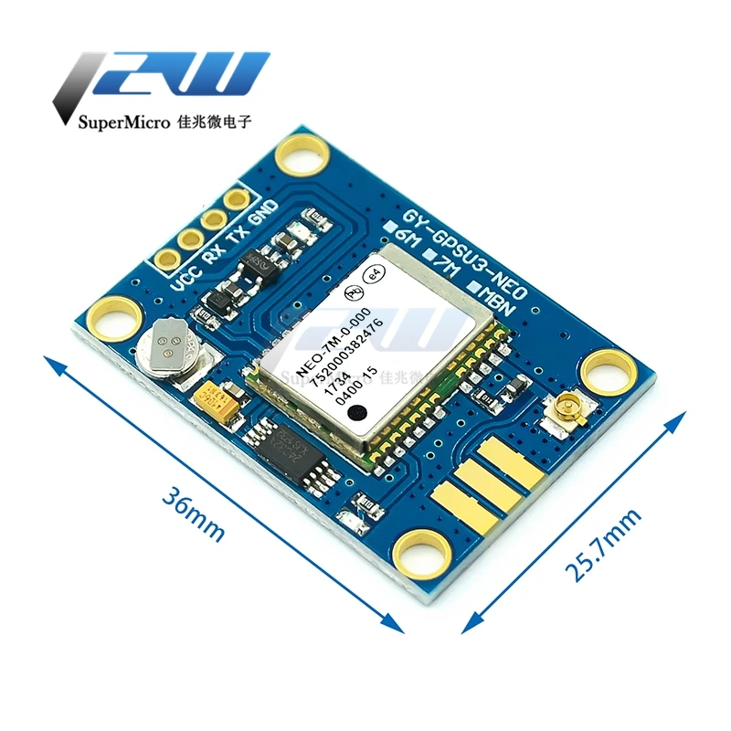 NEO-7M-000 GPS module MWC  GY-NEO-6M /7M /8M V2 Flight Control GPS Module with EEPROM MWC APM2.5 Flight Control with Antenna NEO