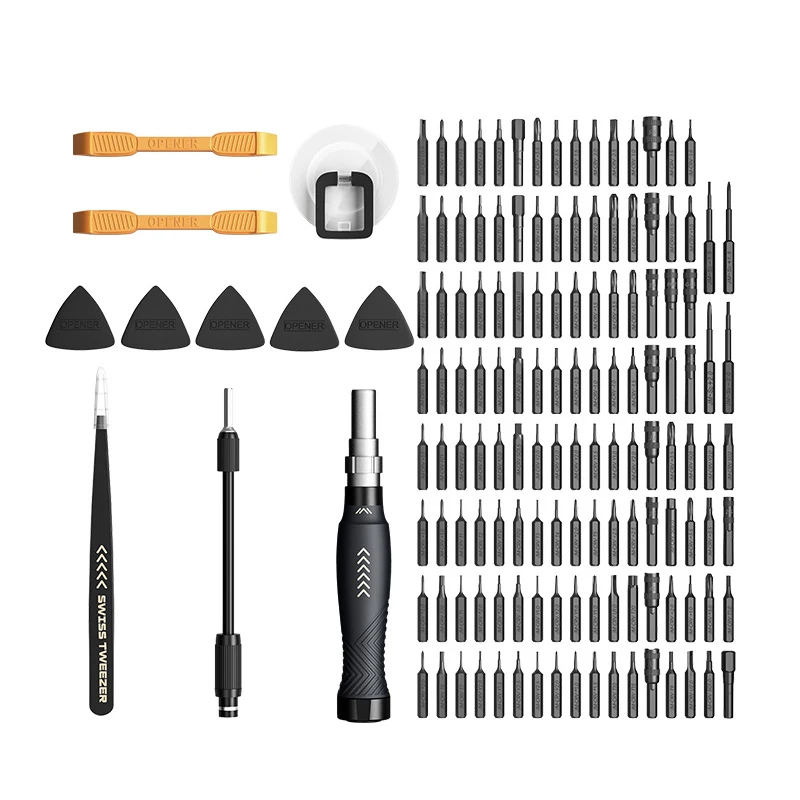 145 In 1 Set Obeng Kombinasi Obeng Magnet Torx Ponsel Heksagonal PC Alat Perbaikan Presisi Obeng Tangan