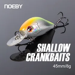 NOEBY Crankbait 45mm 8g Flotante para lucio y trucha