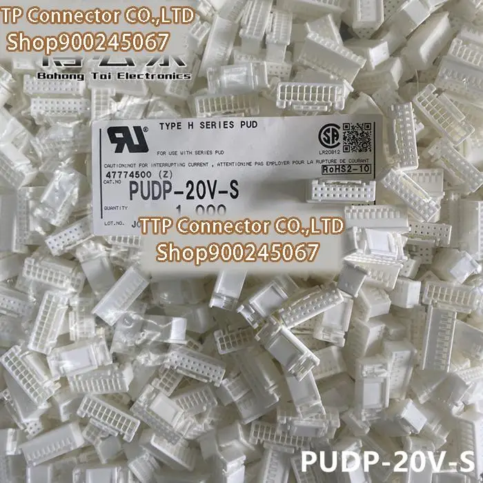 20 Cái/lốc Cổng Kết Nối PUDP-20V-S Vỏ Nhựa 20P 2.0Mm Chân Rộng 100% Mới Và Origianl
