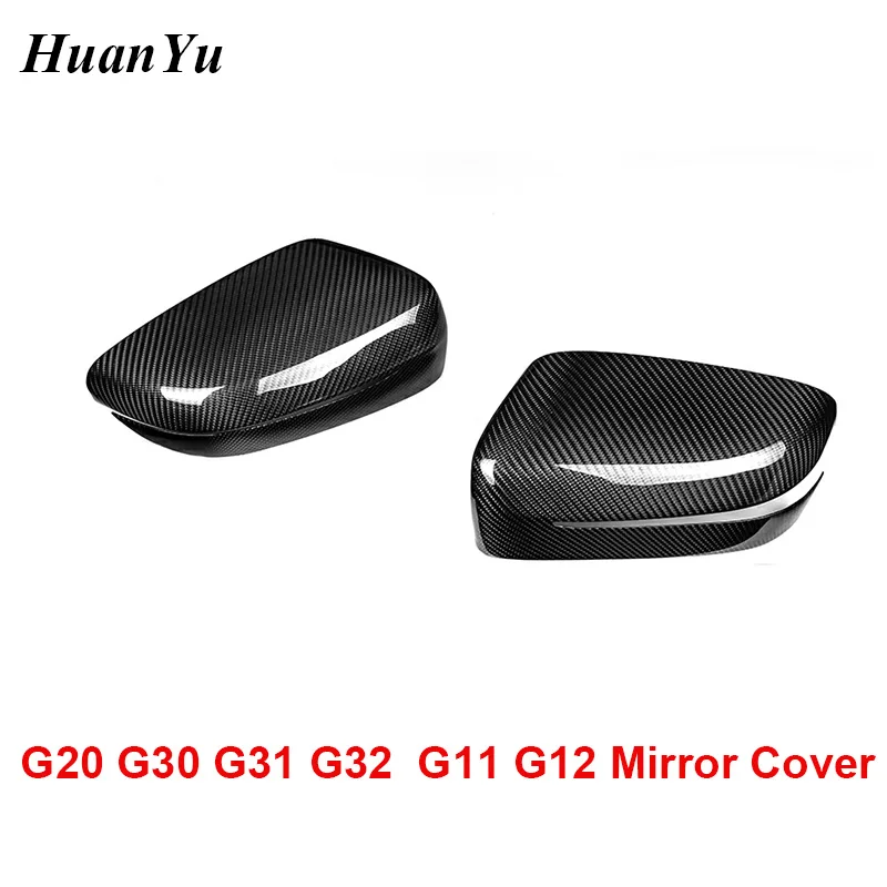 G20 Add-on type Carbon Fiber Mirror Cover for BMW 3 5 6 7 Series G11 G12 G31 GT G32 2017 2018 2019 Side Door Rearview Caps