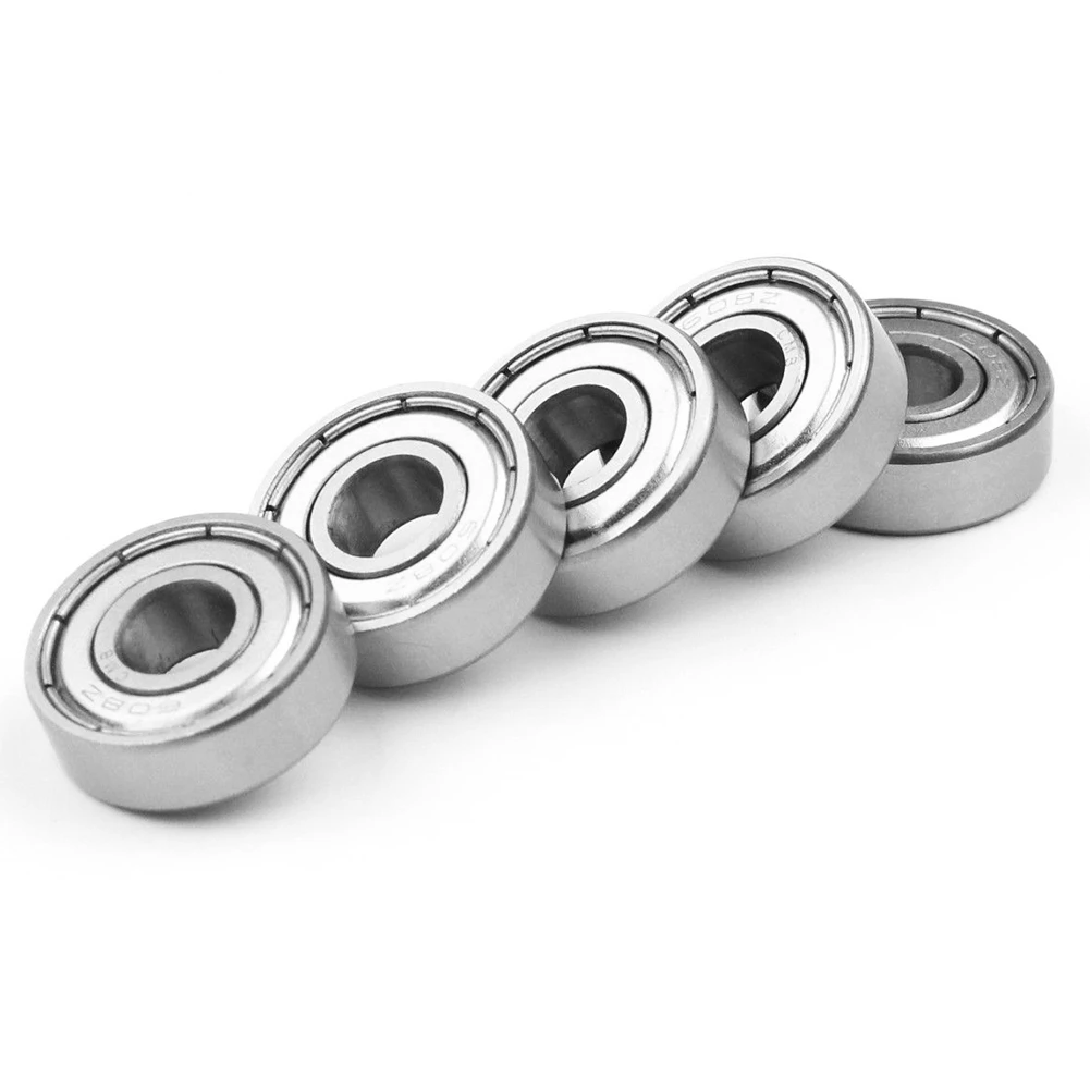 10pcs 608ZZ 608-2Z Deep Groove Ball Bearing Skate Stroller Miniature Bearings ABEC-7 8x22x7mm /0.31 x 0.87 x0.28in