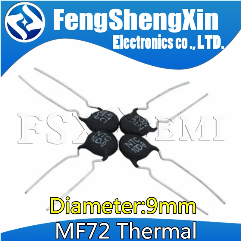 

10pcs MF72 Thermal Resistor 9mm 3D-9 3R 5D-9 5R 8D-9 8R 10D-9 10R 12D-9 12R 16D-9 16R 20D-9 20R 22D-9 22R 33D-9 33R 50D-9 50R