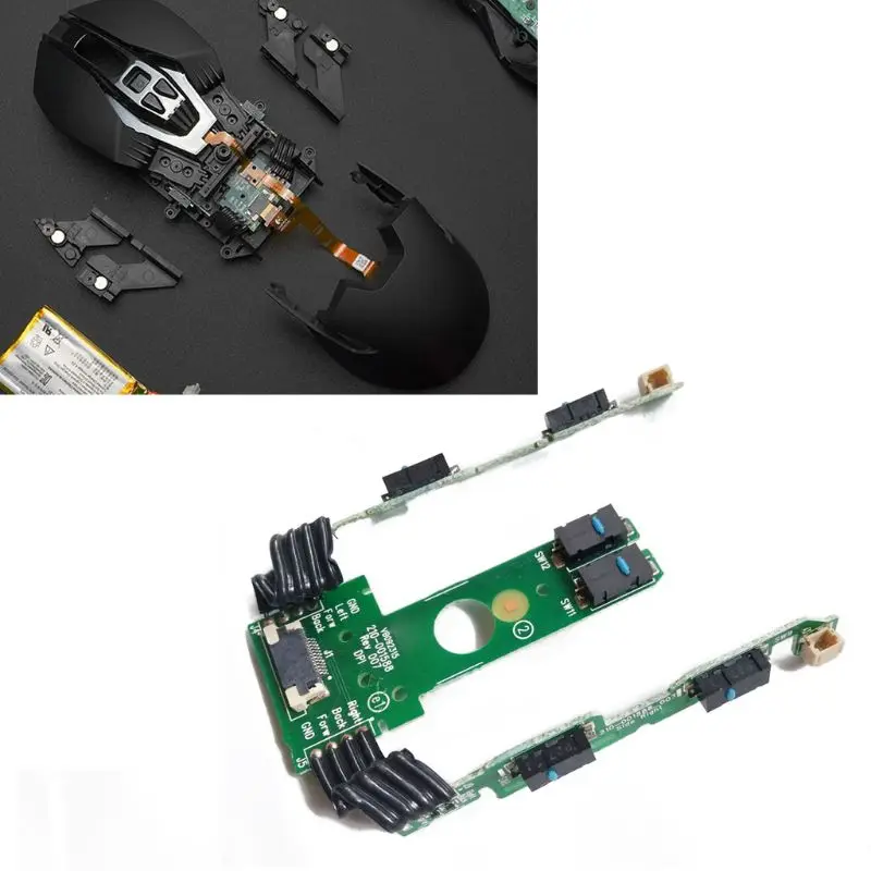 Mouse Micro Switch Mouse Side Button Board Motherboard for logitech G900 G903 G903 Hero Mouse Side buttons Circuit Board