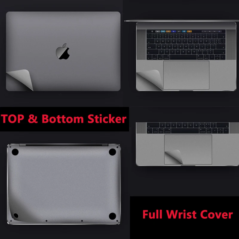 4 in 1 Set Full Body Sticker Decal Film for MacBook Pro 16-inch M1 Max A2485 14