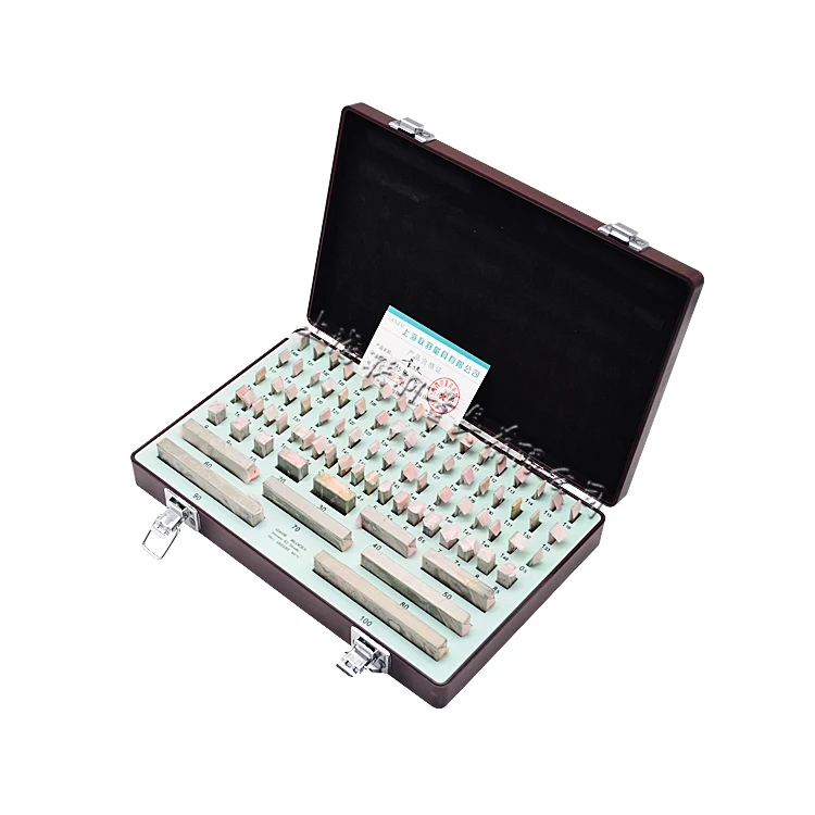 32Pcs Set 1 grade 0 grade Inspection Block Gauge Test Caliper Blocks Measurement Instruments