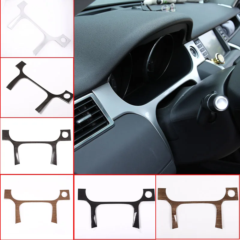 

LHD ABS For Land Rover Discovery Sport 2015-2019 Car Dashboard Lower Decorative Frame Cover Trim Strip Automotive Accessories