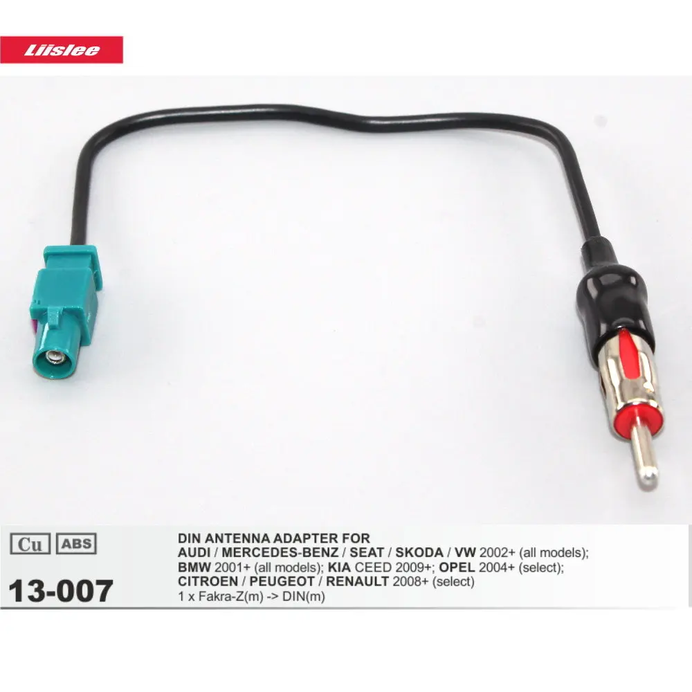 Car Radio Antenna Adapter Wire Cable For KIA CEED 2009-2021 Automobile Socket
