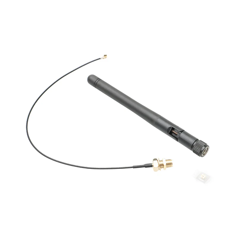 2PCS 2.4GHz 2dBi Omnidirectional WiFi 2.4g Antenna Aerial SMA to IPEX Conversion Line Receiver Antennas Cable for RC Bait Boat