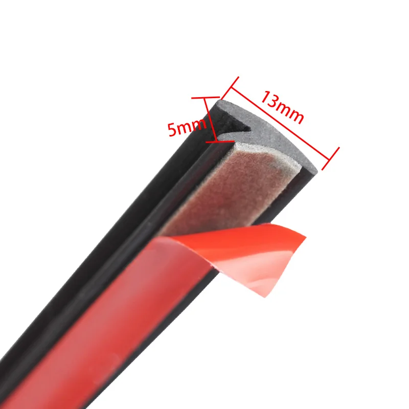 2M V type Car Rubber Seal Car Window Sealant Rubber Roof Windshield Protector Seal Strips Trim For Auto Front Rear Windshield