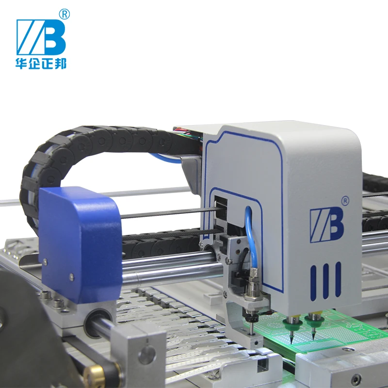 ZB3245T High Precision Small Smt Pick And Place Machine SMD 2 Head High Speed PCB Assembly Machine Automatic Chip Mounter