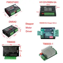 MACH3 Stepper Motor Driver FMD2740C DM542 HY-DIV268N-5A TB6560 TB6600-1 TB6600 for CNC Engraving Machine