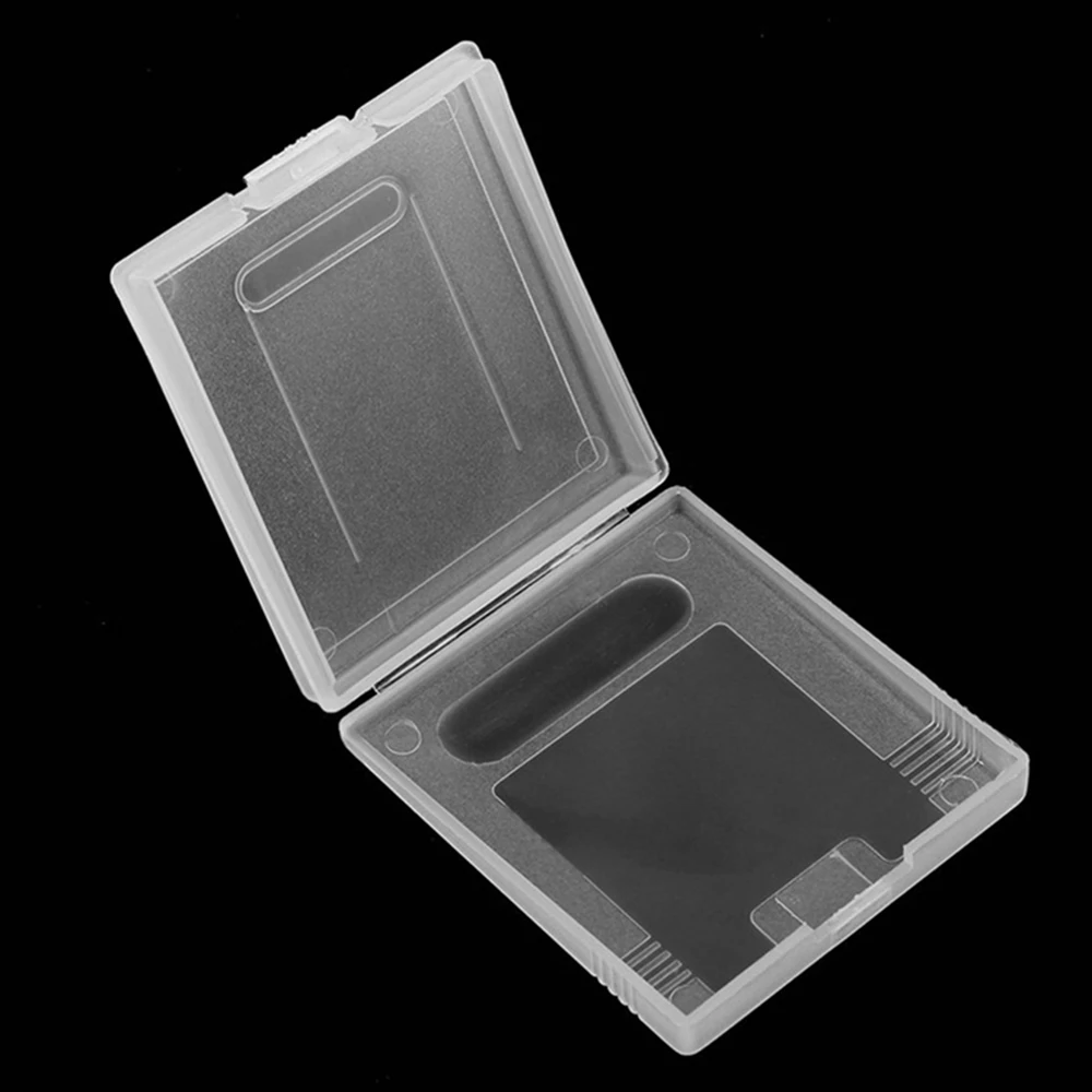 Fundas de plástico transparente para cartuchos de juegos, caja de almacenamiento, Protector, cubierta antipolvo, carcasa de repuesto para Nintendo