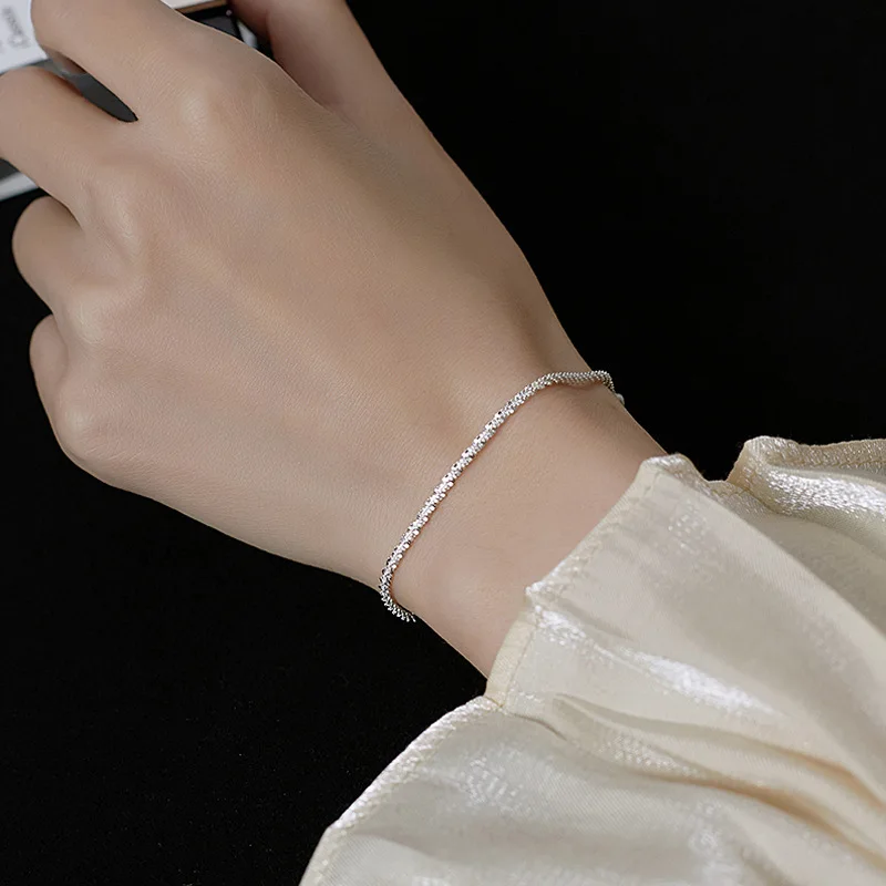 RAMOS Fashion Simple Chain Bracelet for Women Adjustable Bracelet Minimalist Jewelry Gifts