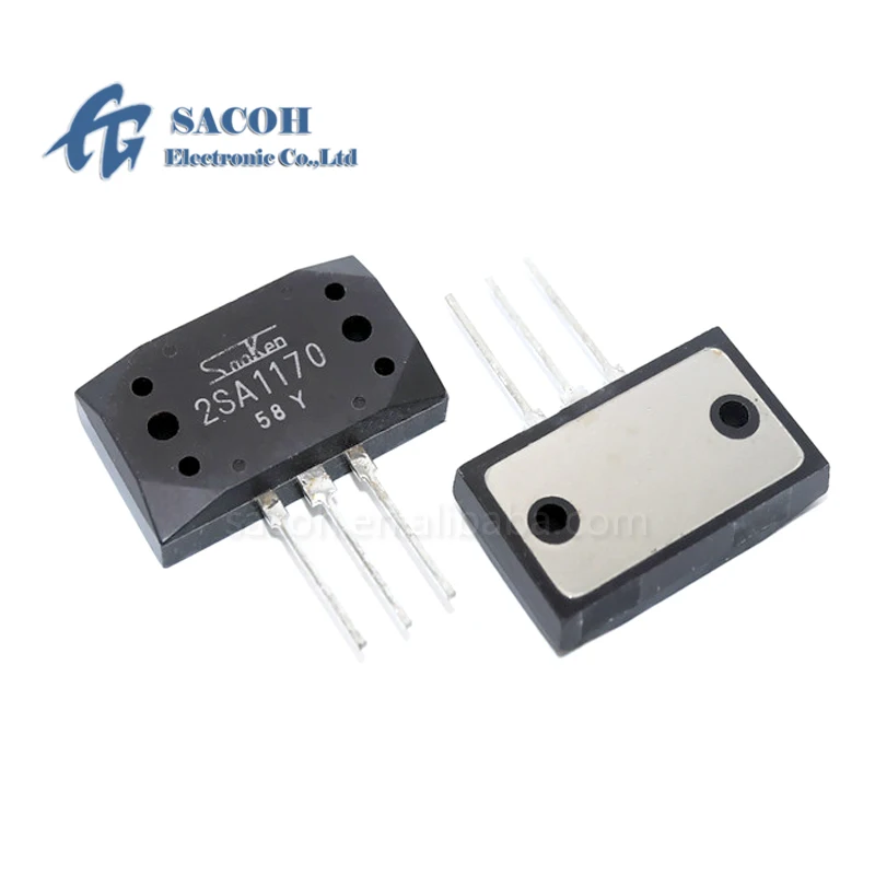 

New Original 2Pairs(4Pcs)/Lot 2SA1170 A1170 + 2SC2774 C2774 MT-200 17A 200V Silicon NPN + PNP Epitaxial Planar Transistor