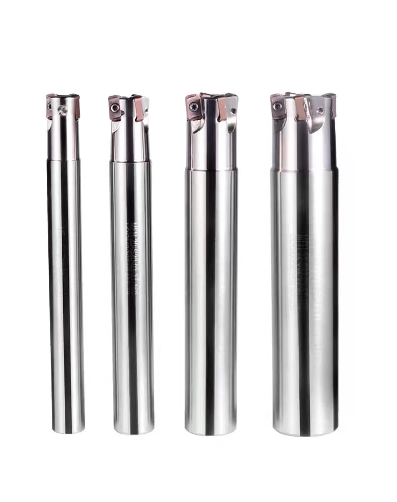 

MFH Milling Fast Feed Cutter Lengthened LOGU030310ER Handle Alloy Cnc Hardened Aseismic Rod Machine Inserts Tool milling