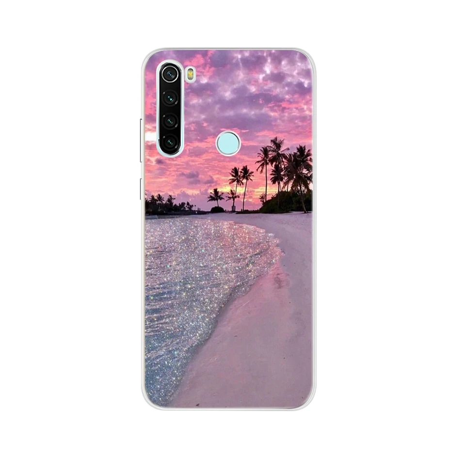 For Xiaomi Redmi Note 8T Silicone Soft TPU Back Cover Phone Case For Redmi Note8T 8 T Note8 2021 Redmi Note 8 Pro Cases Funda