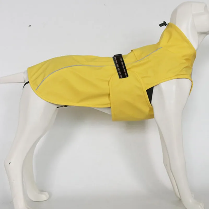 Pets Dog Raincoats Reflective Waterproof Rain Coat Jacket for Small Large Dogs Fashion Outdoor Breathable Puppy Clothes XS-5XL