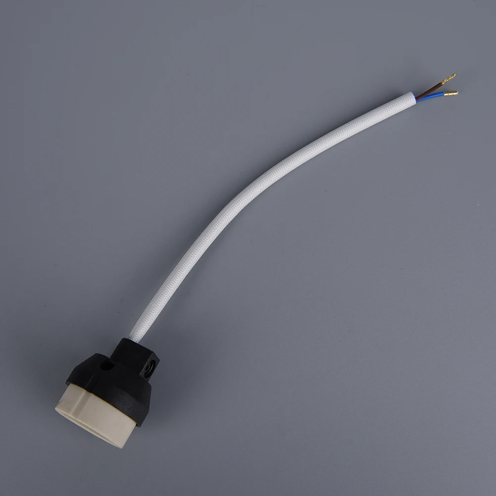 One Piece Ceramic Holder Lamp Wiring For GU10 Base Halogen Sockets Or GU10 Led Bulb Socket Base Connector