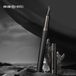 Hero Black Series Vulpen Golven Matzwarte Penpunt School Student Kantoorbenodigdheden Inktpennen