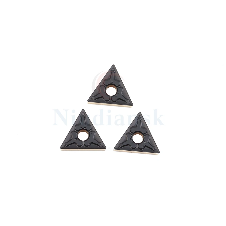 10pcs TNMG160404-TM NK3230 TNMG160408-TM NK3230 External Carbide Cutting Insert CNC Lathe Metal Turning Tool Wear-resistant Tool
