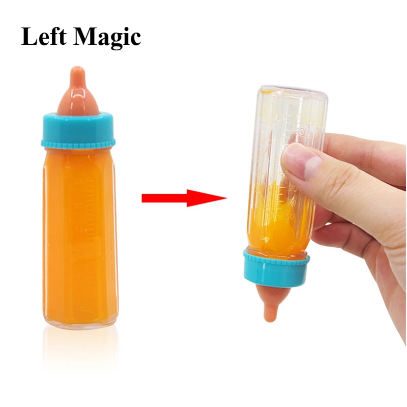 Magic Baby Bottle Magic Tricks Milk Disappear Dolls Feeding Bottle Water Stage Magic Props Gimmick Magician Toys Comedy