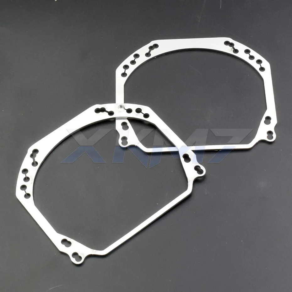 Mounting Frame For Hella 2 To Hella 3R G5/ Q5/E46 AL Headlight Lenses Bixenon Projector Transition Bracket Adapter Retrofit