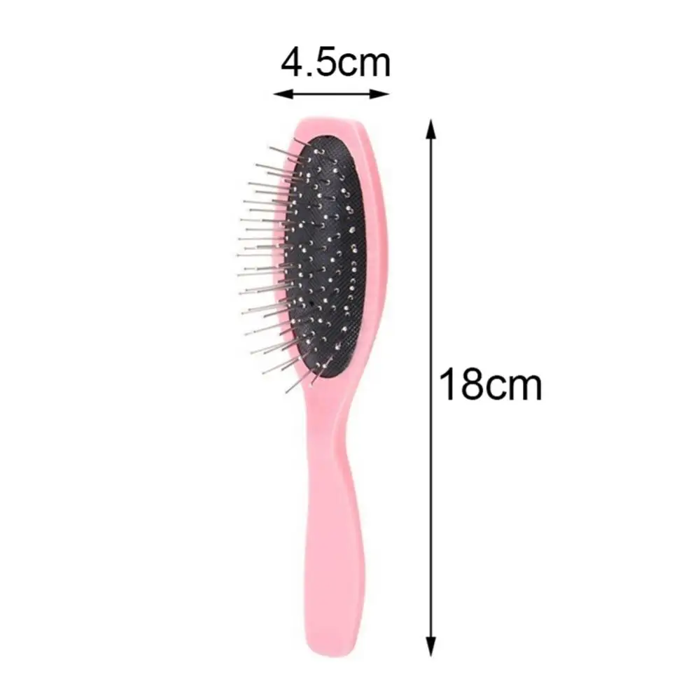 Steel Comb Professional Anti Static Steel Comb Brush Wig Hair Extensions Training Head Hair Styling Tools