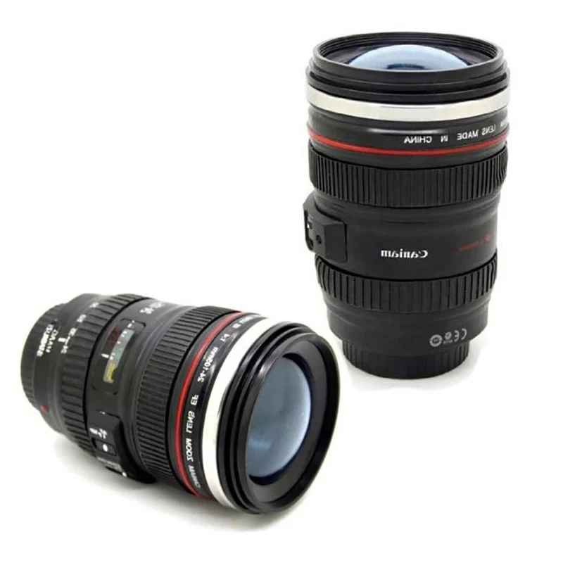 24-105mm Camera Lens Mug 1:1 Scale with Lid