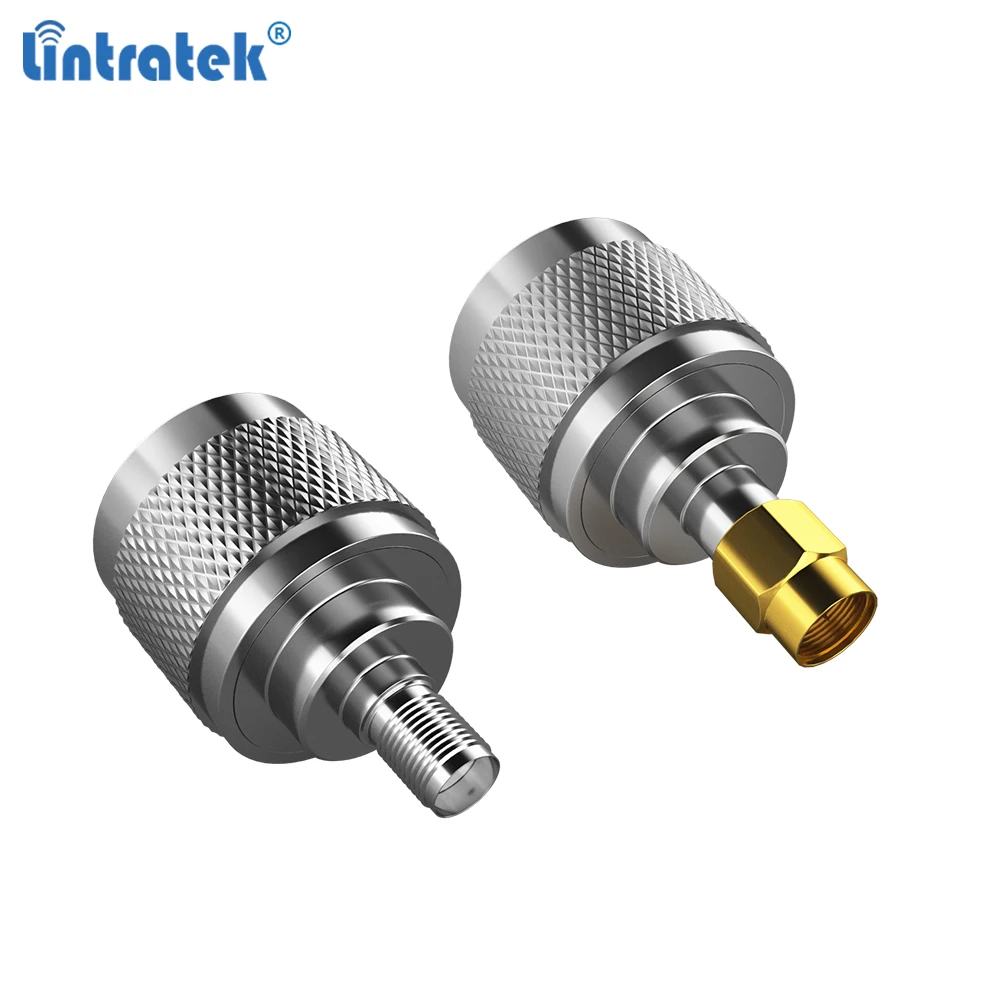 2 pcs N to SMA Adapter N male/female SMA  male/female RF Adapter for Coaxial Cable RF Coaxial Connector 50 ohm SMA Female/ Male