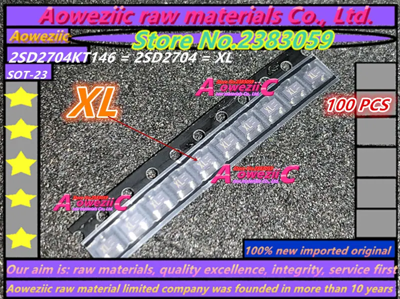 Aoweziic 100% الجديدة المستوردة الأصلي 2SC3906KT146R 2SC3906 TR 2SD2704KT146 2SD2704 XL 2N5551S-RTK 2N5551S ZF سوت-23