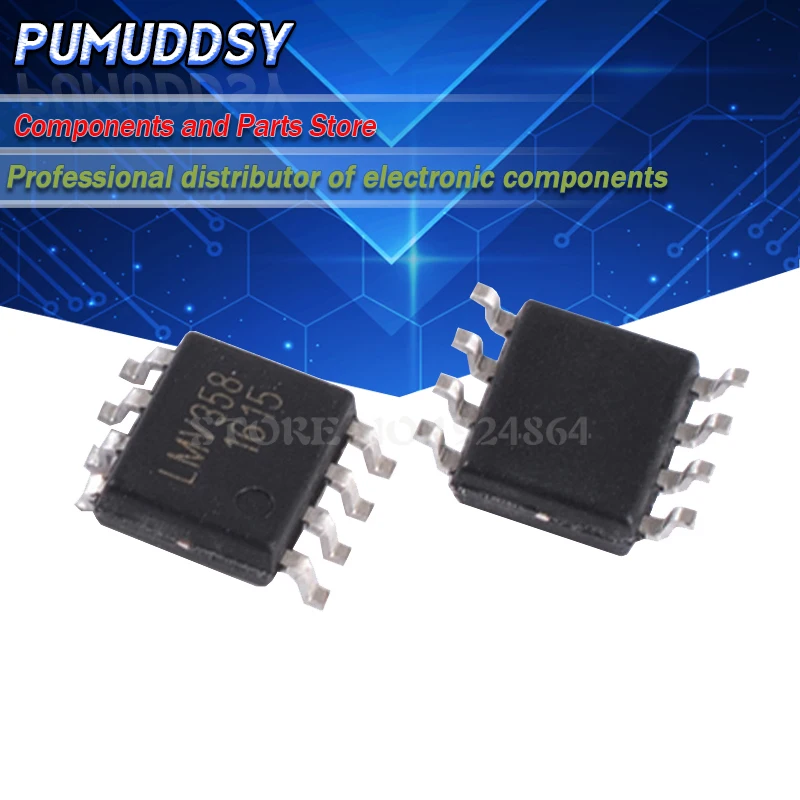 10PCS LMV358IDR MV358I MV358 LMV358 SOP-8 IC