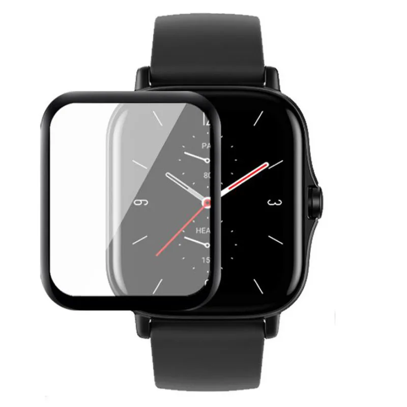 

3D Curved Edge Soft Clear Protective Film Full Cover For Amazfit GTS 1/2/Mini Sport Smart Watch GTS2 LCD Screen Protector Guard