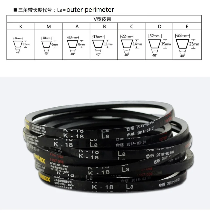 

NEW 2Pcs K type Machinery Drive Band Vee-belt drive Belt For Bench drill K17 K18 K19 K20 K23 K24 K25 K26 K27 K28 K29 K30 K31