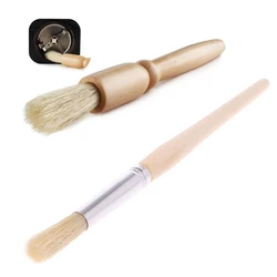 YOMDID Coffee Grinder Special Cleaning Brush Wooden Handle Bristle Brush Matcha Tea Coffee Powder Cleaning Tools For Grinder