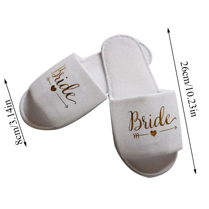 Women Shoes Korean Version Flip Flop Lover Get Married Wedding Comfortable Pajamas Party Loafer Hotel Disposable Slippers