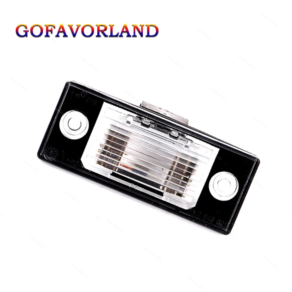 Car Rear License Plate Light Lamp 1J5943021D 1J5943021 For Bora Tiguan Golf MK4 MK5 1998-2009 Passat 2001-2005 Touareg