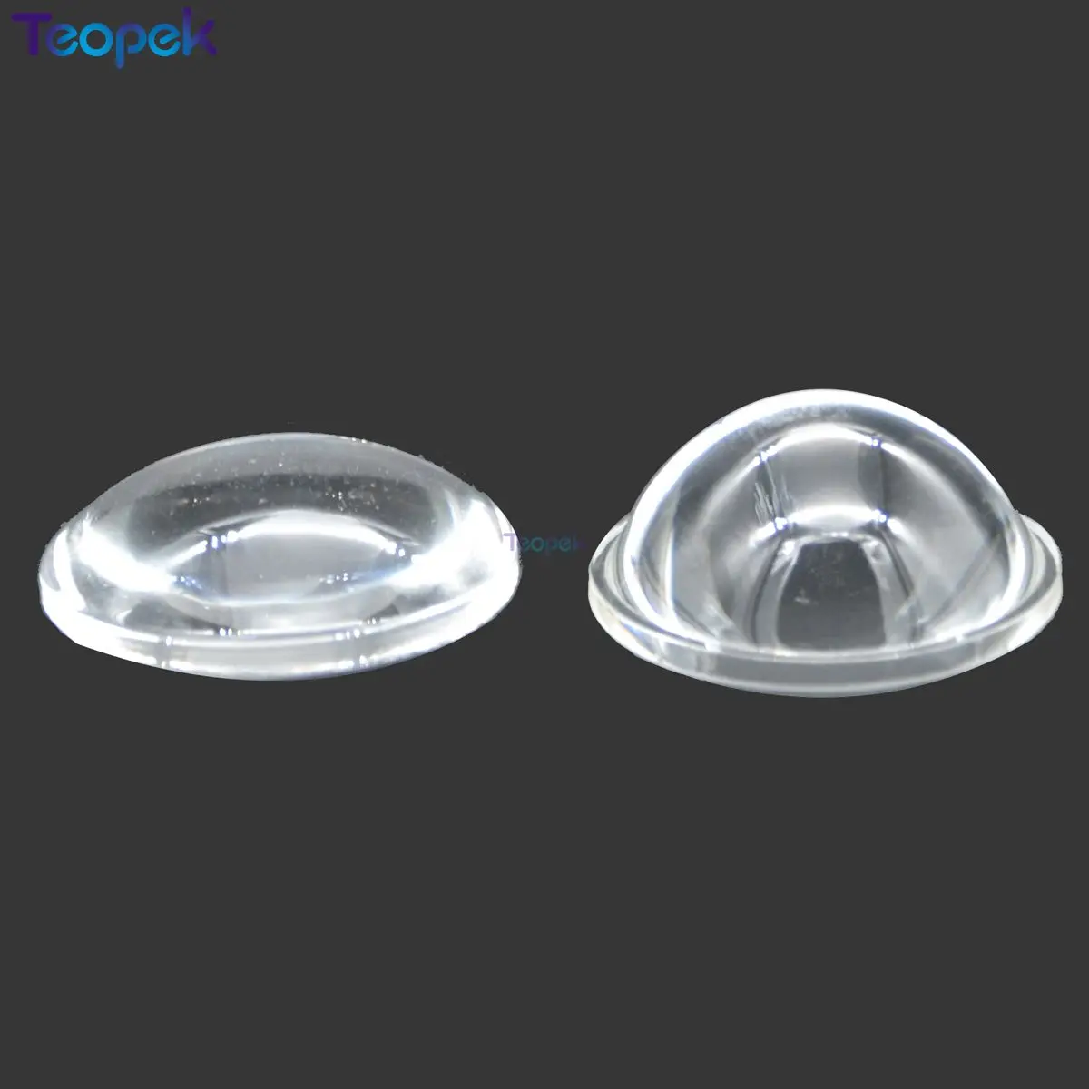 1 Set 44mm Water Clear Glass Lens 60 120 Degree + 50mm Reflector Collimator + Fixed bracket For 20W 30W 50W 70W 100W LED Light