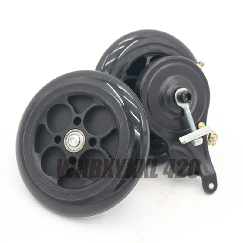 6 inch 140mm front and rear wheels high quality suitable for mini electric scooters pu  alloy tubeless solid