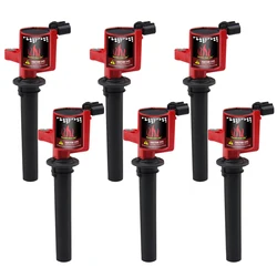 6PCS High Performance Ignition Coil DG500 For Ford Escape Mazda Tribute Mercury C1458 FD-502 1L8Z12029AB 5C1617