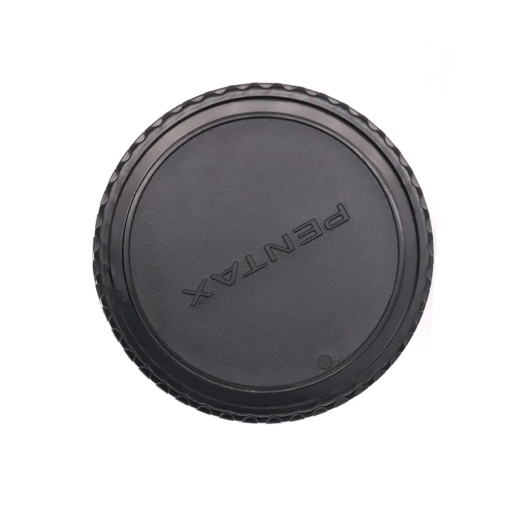 غطاء تغليف العدسات الخلفية البلاستيكية لبينتاكس 645 PK645 P645 أسود