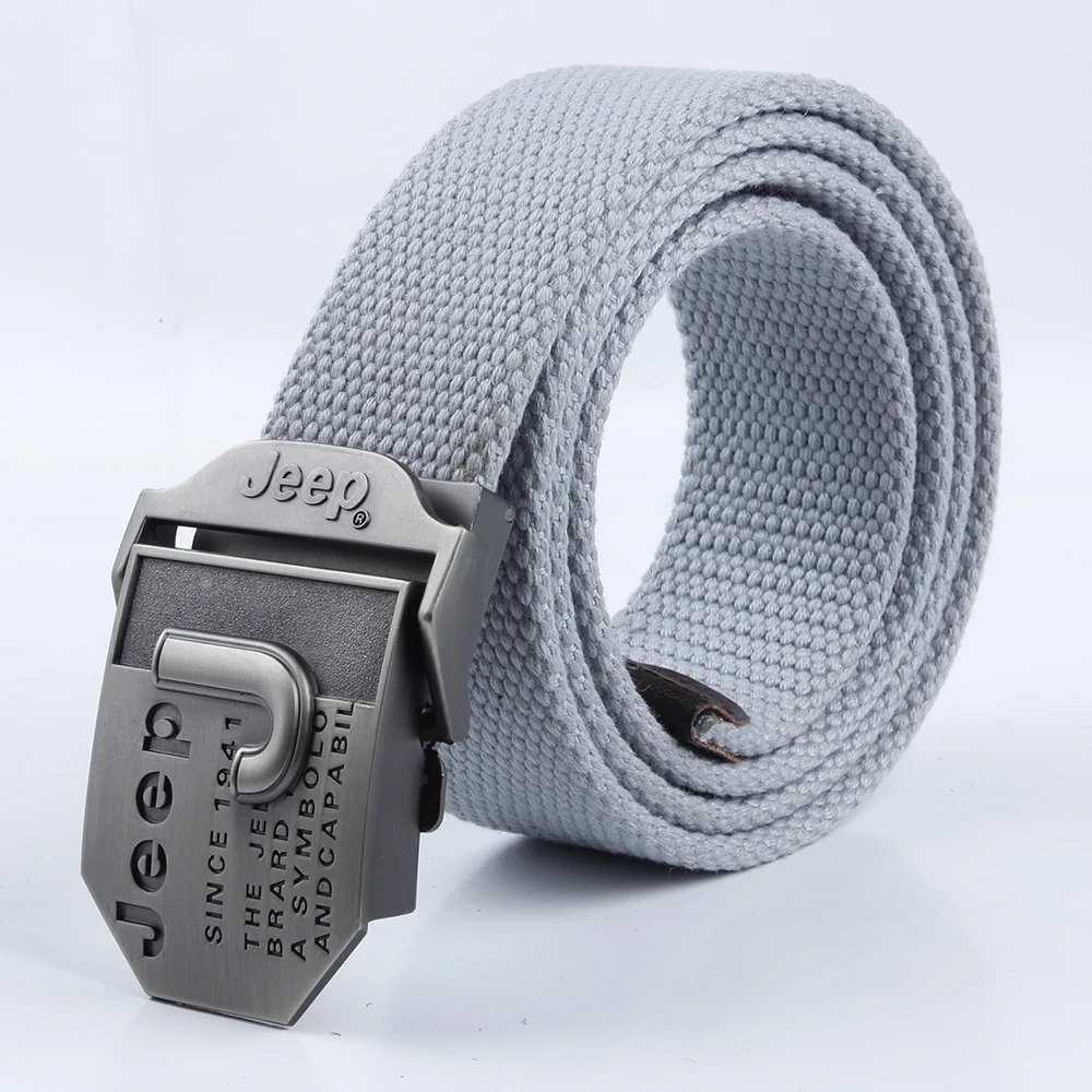 Hot Sale Men Outdoor Tactical Canvas Belt High Quality Alloy Tactical Belt Buckle Police Military Nylon Belt 110-140 Bigger Size