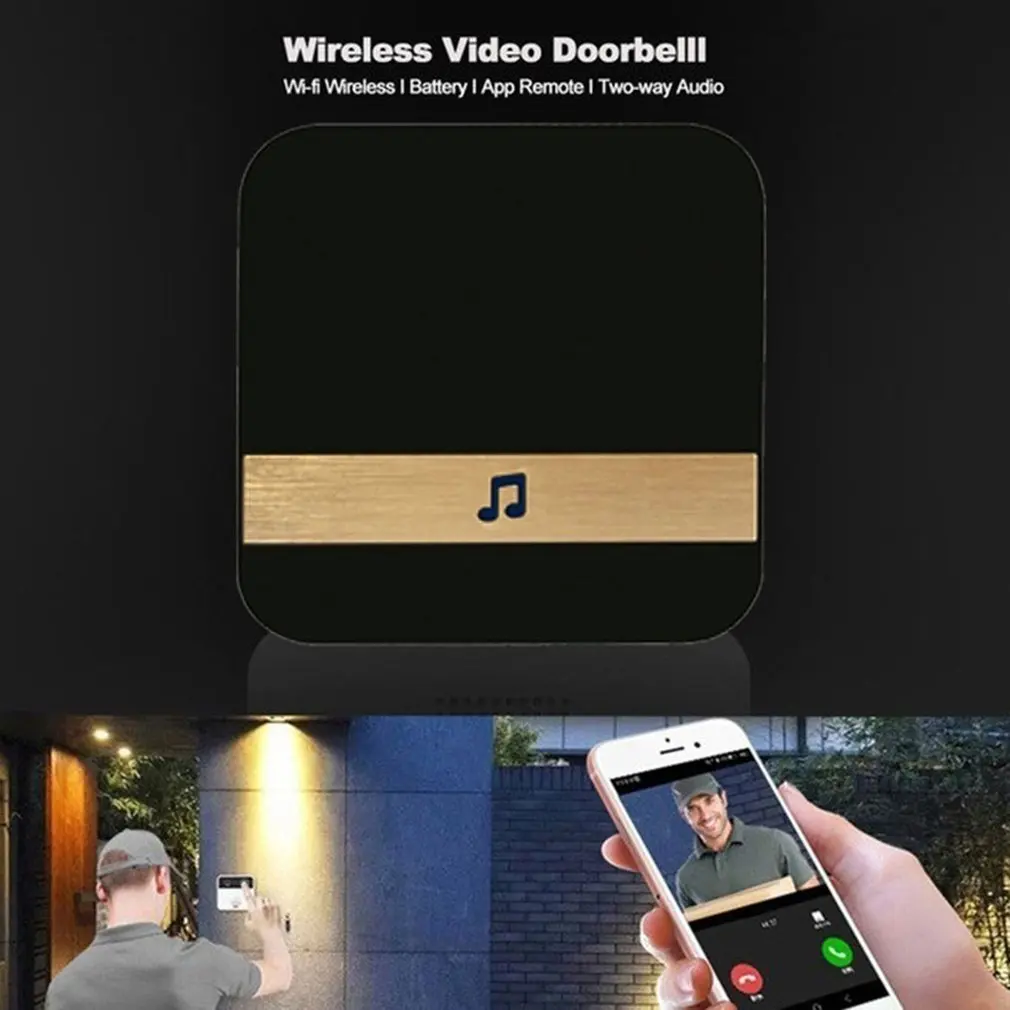 Doorbell Ding Dong Machine Ding Dong Chime for Wireless Wifi Remote Smart Doorbell Ring w/ 52 different Melodies for Security