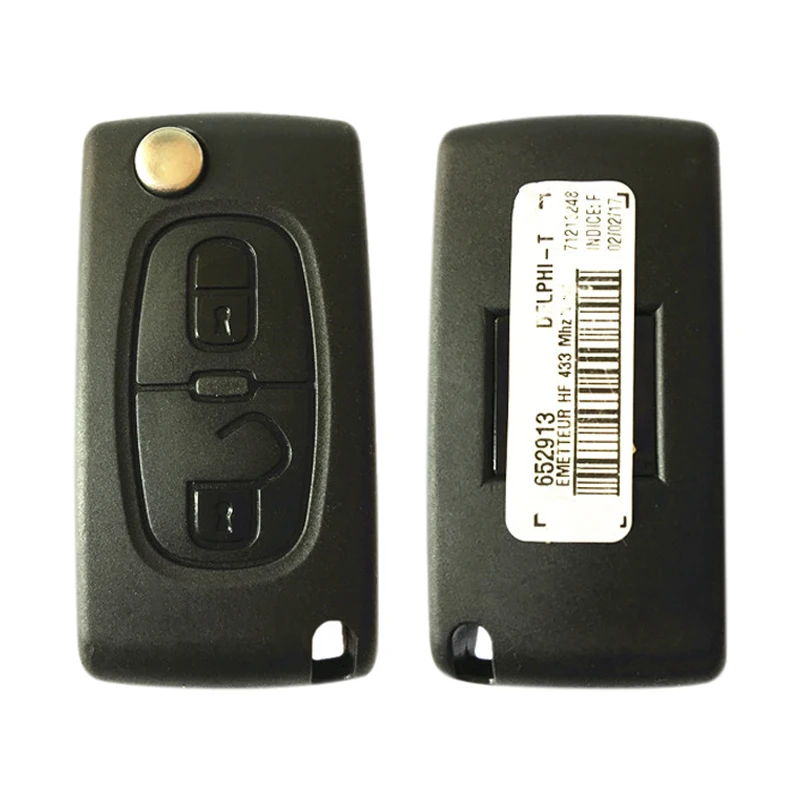 CN016038 Aftermarket  For Citroen 0523 Remote Key 2 Buttons PCF7941 E33C1002 ASK