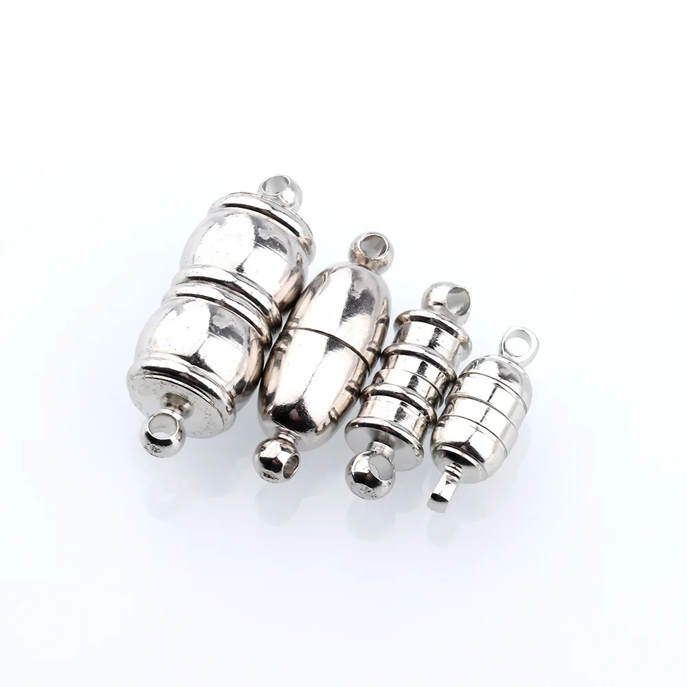 10pcs 2020 Creative DIY Jewelry , Magnet Clasp , DIY Necklace , Bracelet Accessories , Suction Clasp , Copper Metal