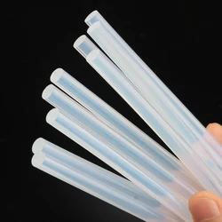 10Pcs 7mm x 190mm white transparent hot melt glue stick electric glue gun product repair tool accessories car