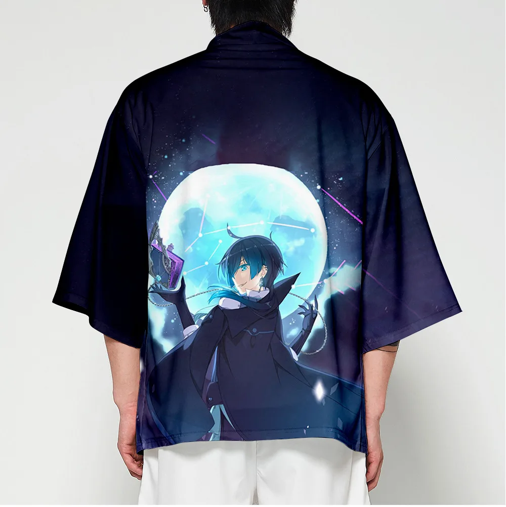 Anime The Case Study of Vanitas Cosplay Costume Haori Japanese Kimono Cardigan Shirt Carnival Halloween Party for Men Women